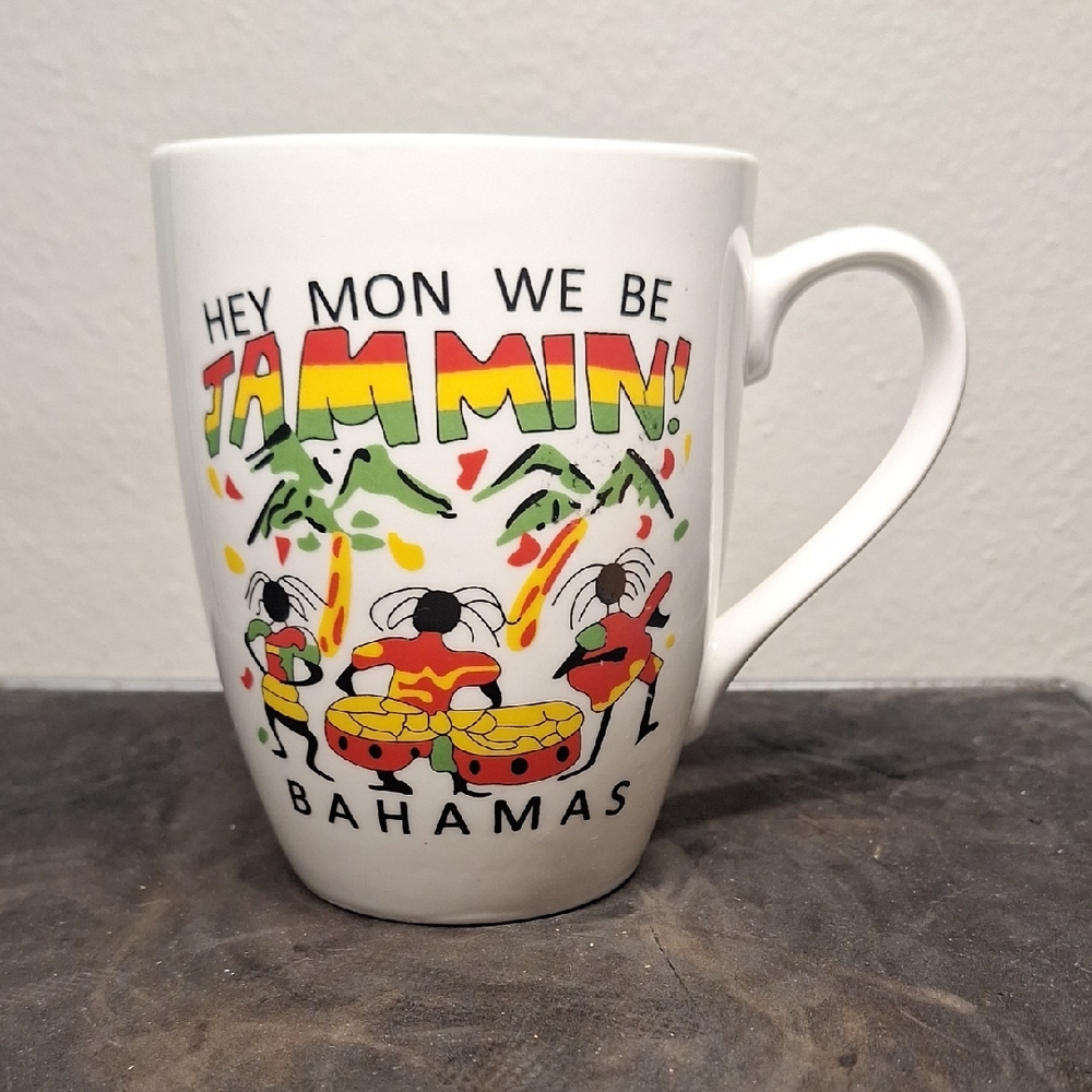 Bahamas Jammin!  White Mug
